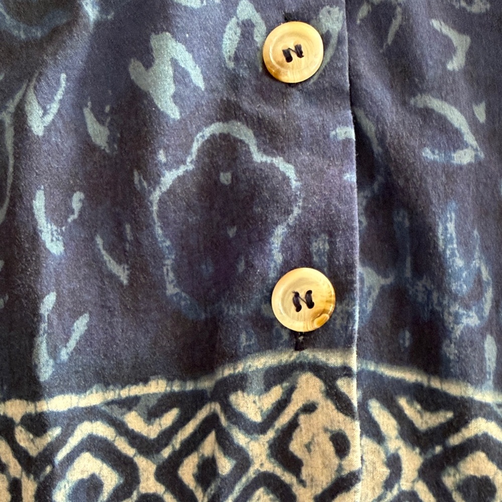 NATURAL LIFE Blue Patterned Maxi Dress - Picture 15 of 15